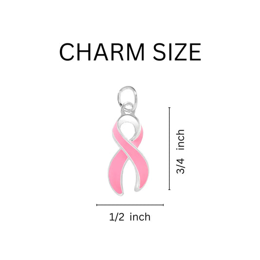 Pink Ribbon Awareness Charm