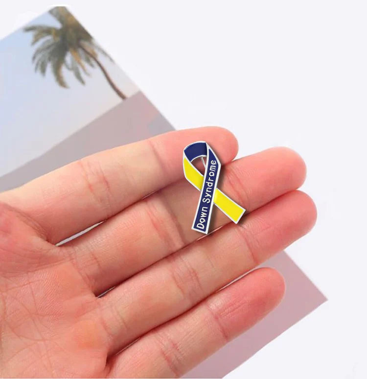 Down Syndrome Ribbon Pin