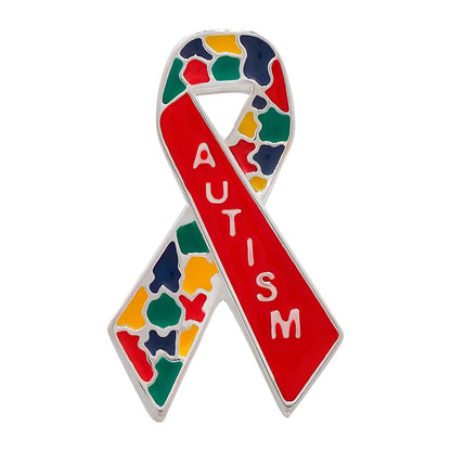 Autism Awareness Ribbon Pin