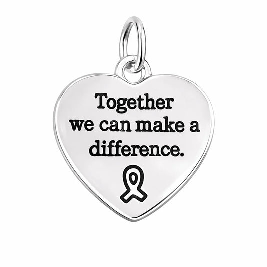 Difference Ribbon Awareness Charm