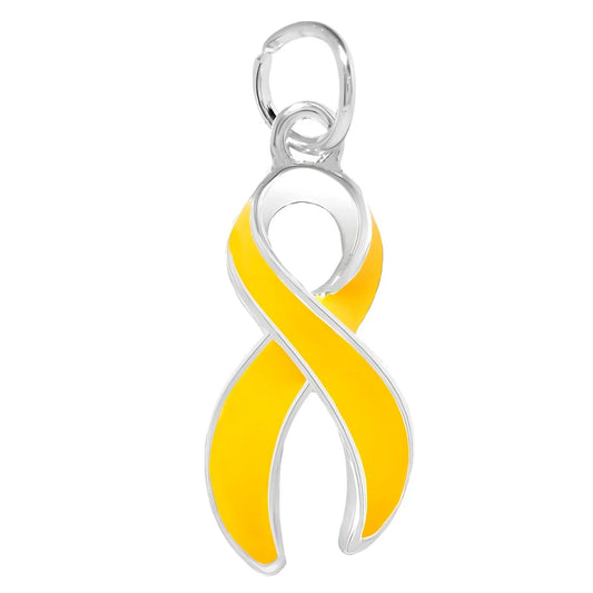 Childhood Cancer Gold Ribbon Charm