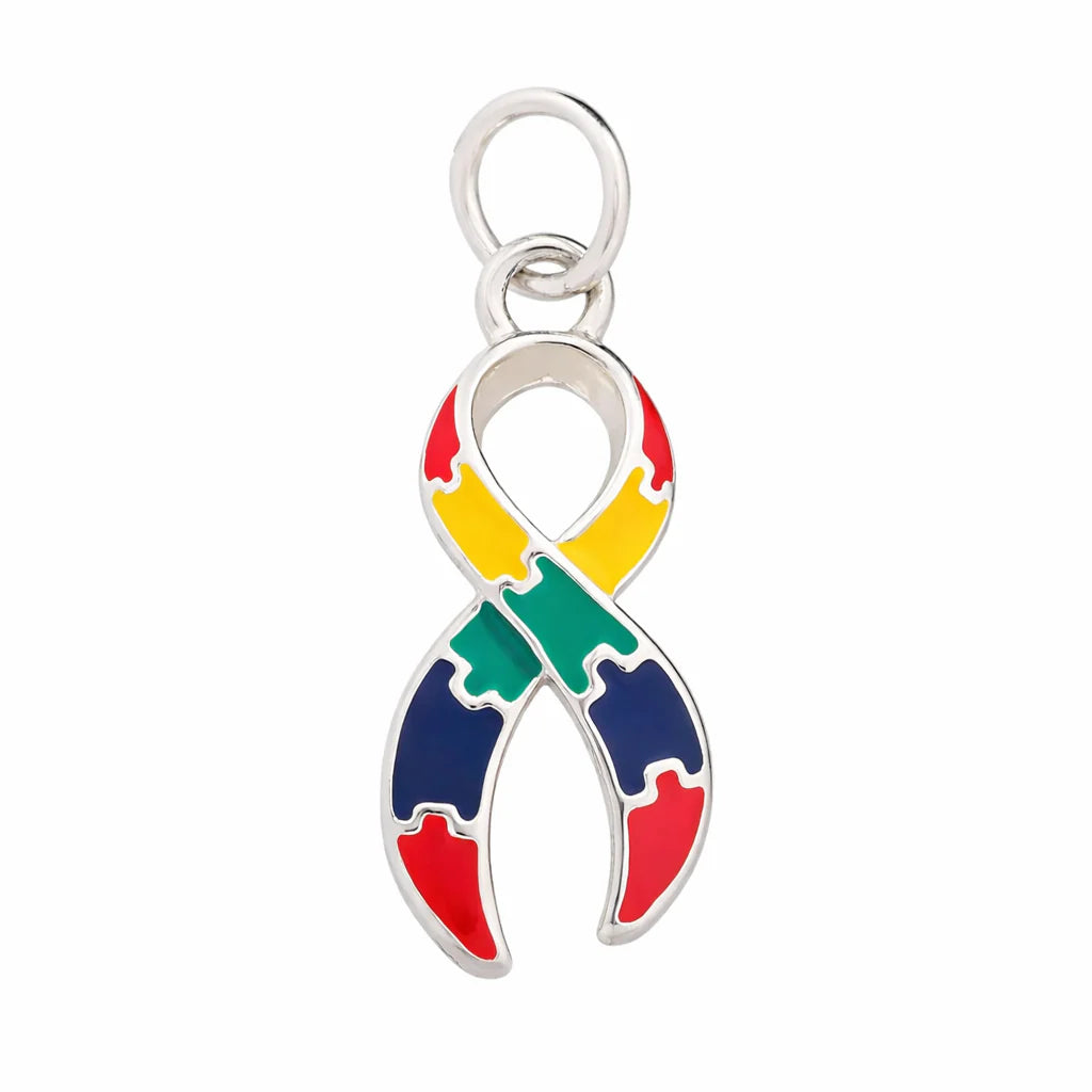 Autism Awareness Ribbon Charm