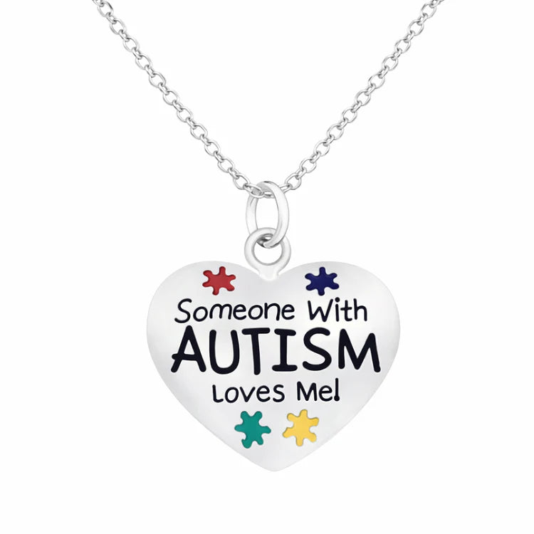 Someone With Autism Loves Me Charm