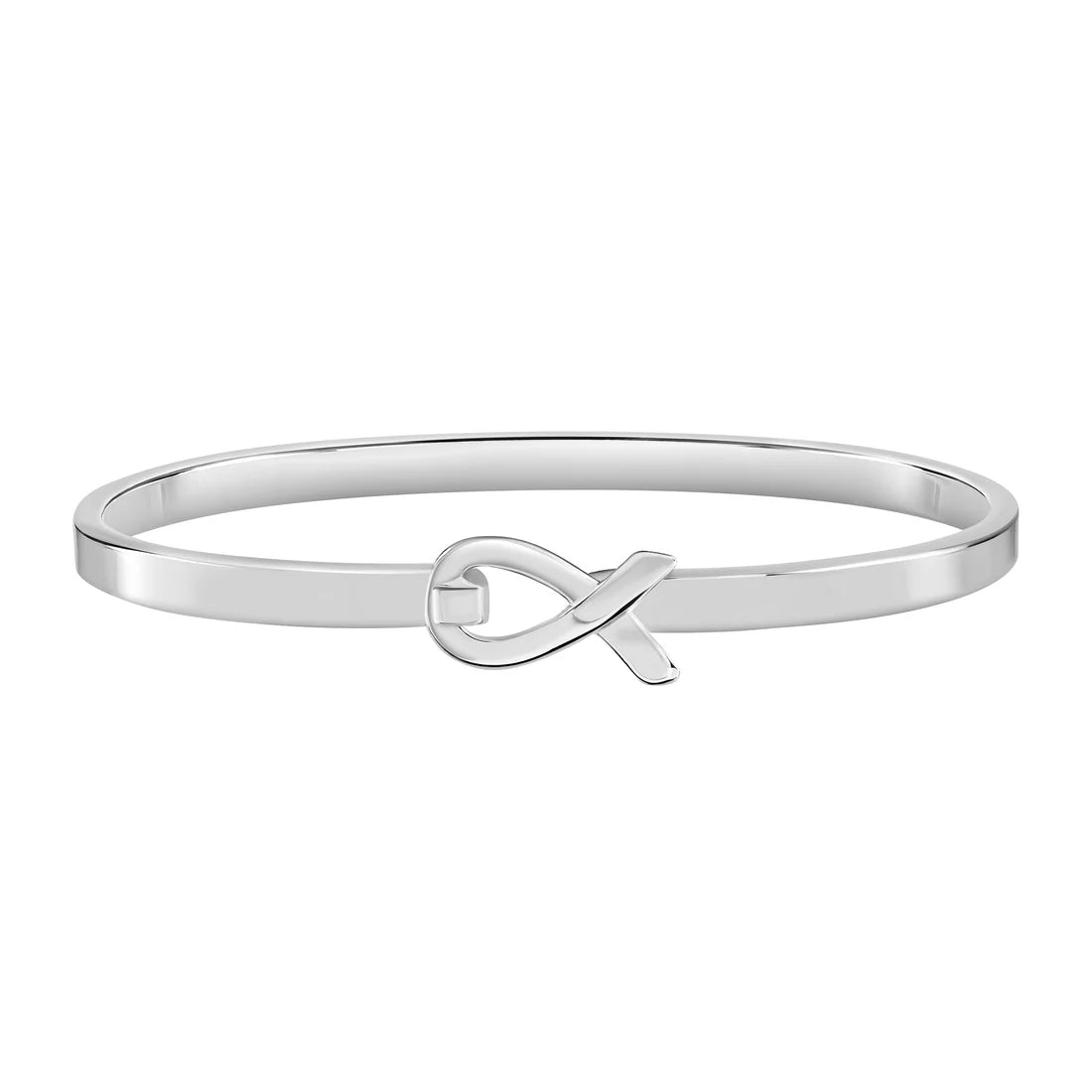 Elegant Awareness Ribbon Bracelet