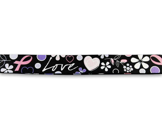 Pink Ribbon Awareness Lanyard