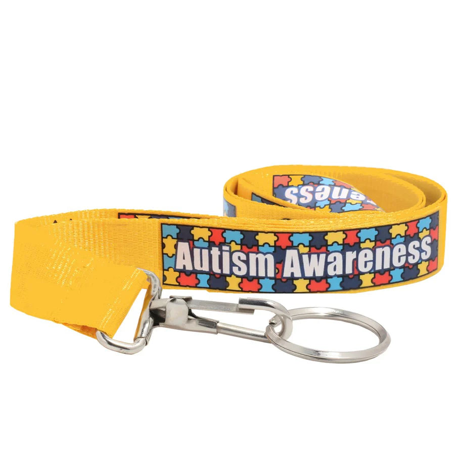 Autism Awareness Lanyard