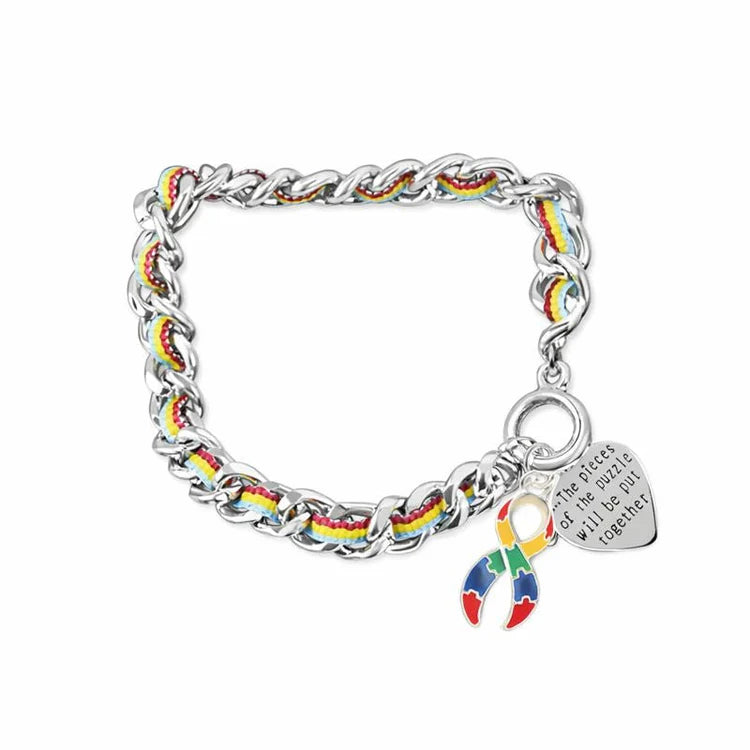 Autism Multiple Color Rope Bracelet