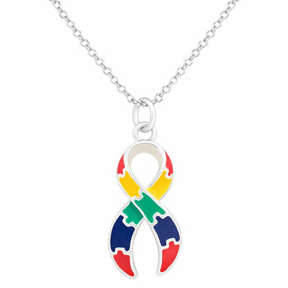 Autism Awareness Ribbon Charm